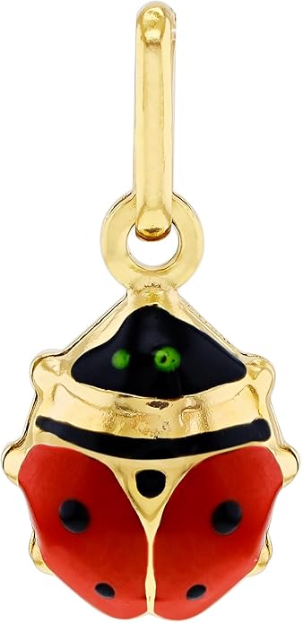 9ct Yellow Gold Ladybird Pendant