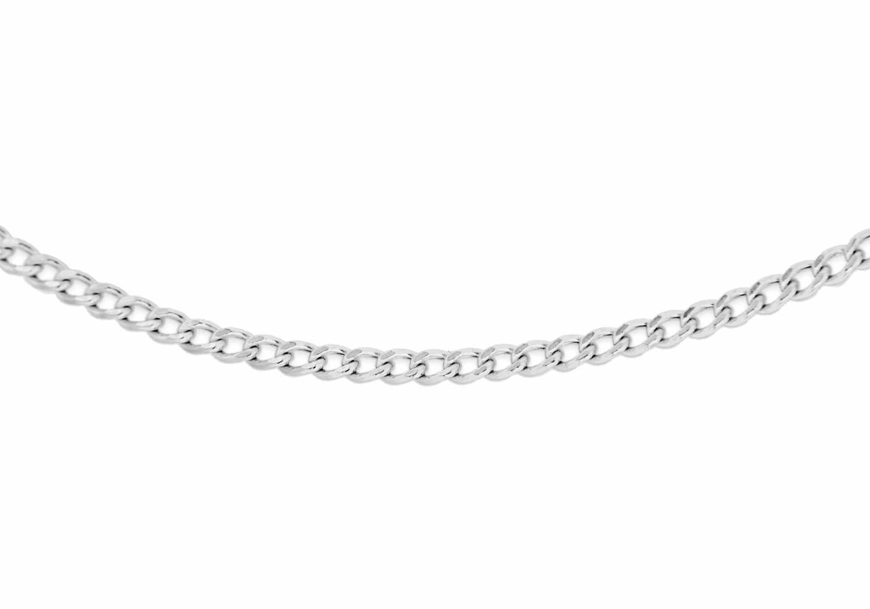 Sterling Silver 100 Round Curb Chain