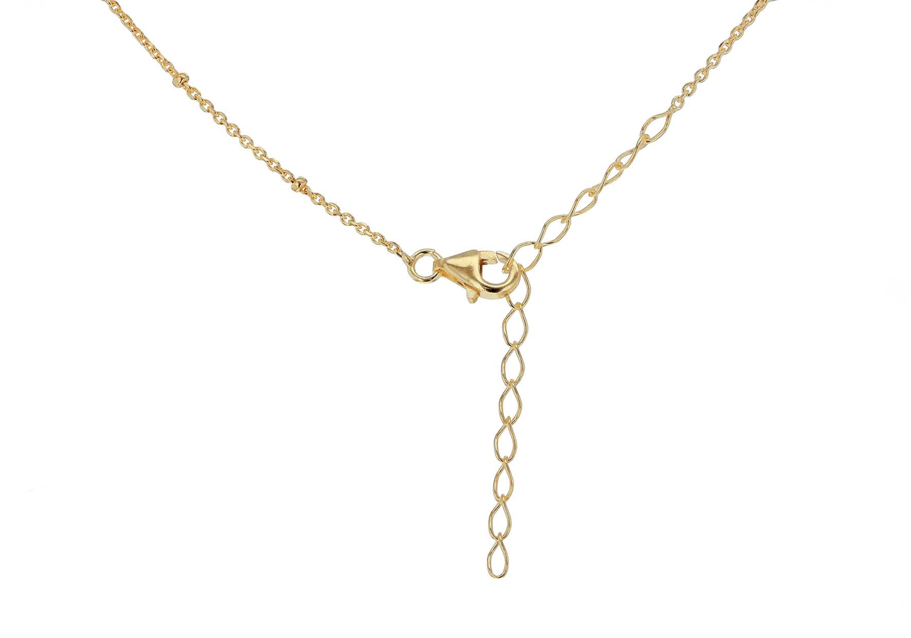 Yellow Gold Plated Sterling Silver Roman Coin Reversable Necklace