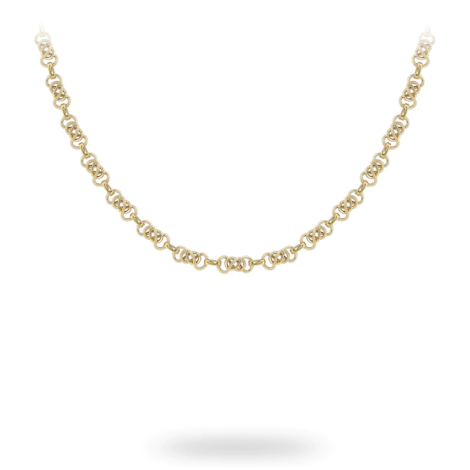 9ct Yellow Gold Celtic Chain Necklace