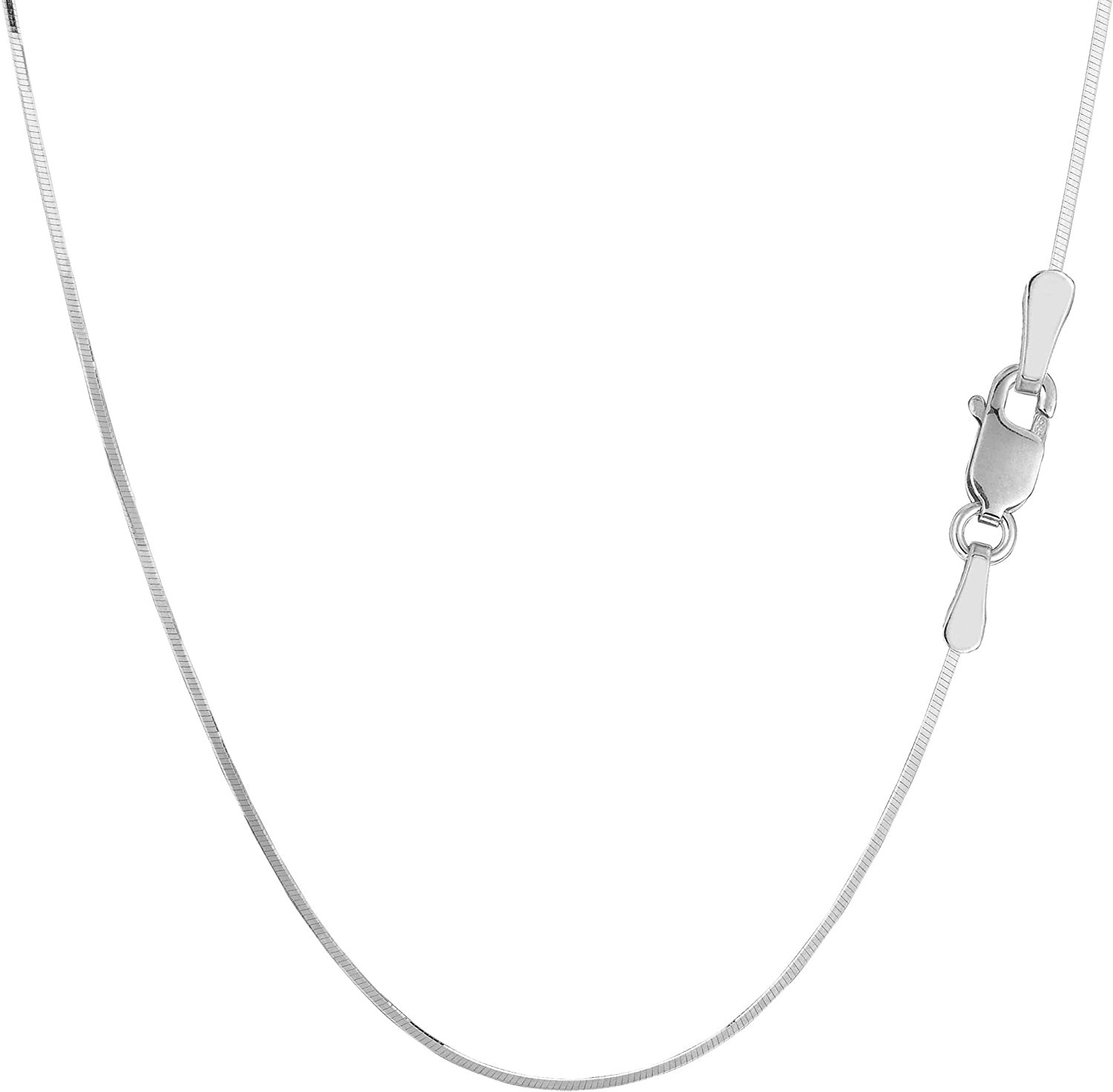 Sterling Silver Octagonal Snake Chain