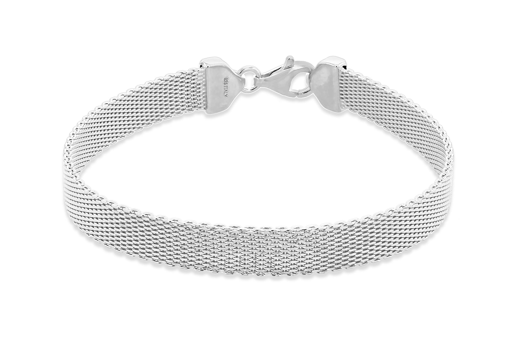 Yellow Gold Plated Sterling Silver Diamond Cut Reversible Bracelet