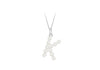 Sterling Silver Freshwater Pearls Initials Pendant