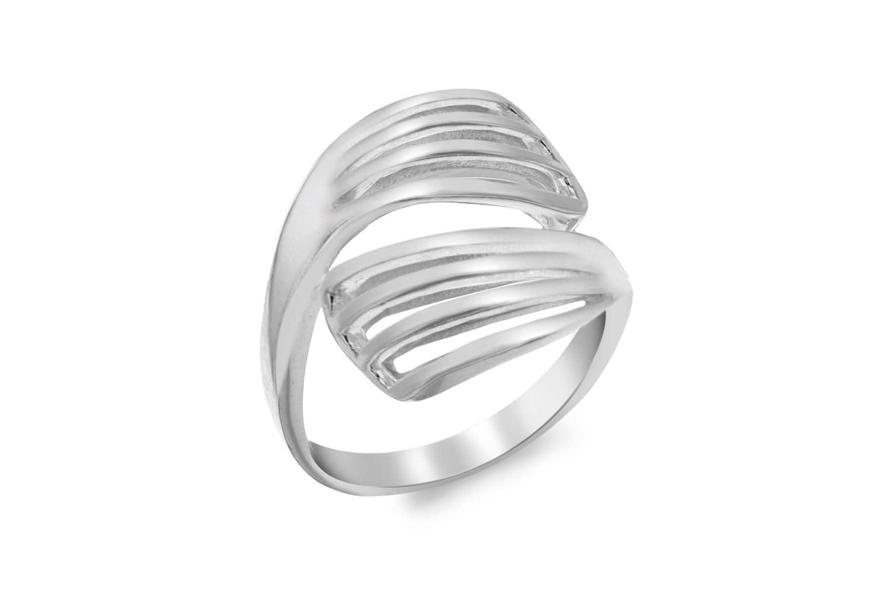 SILVER CrossOVER Fancy Ring