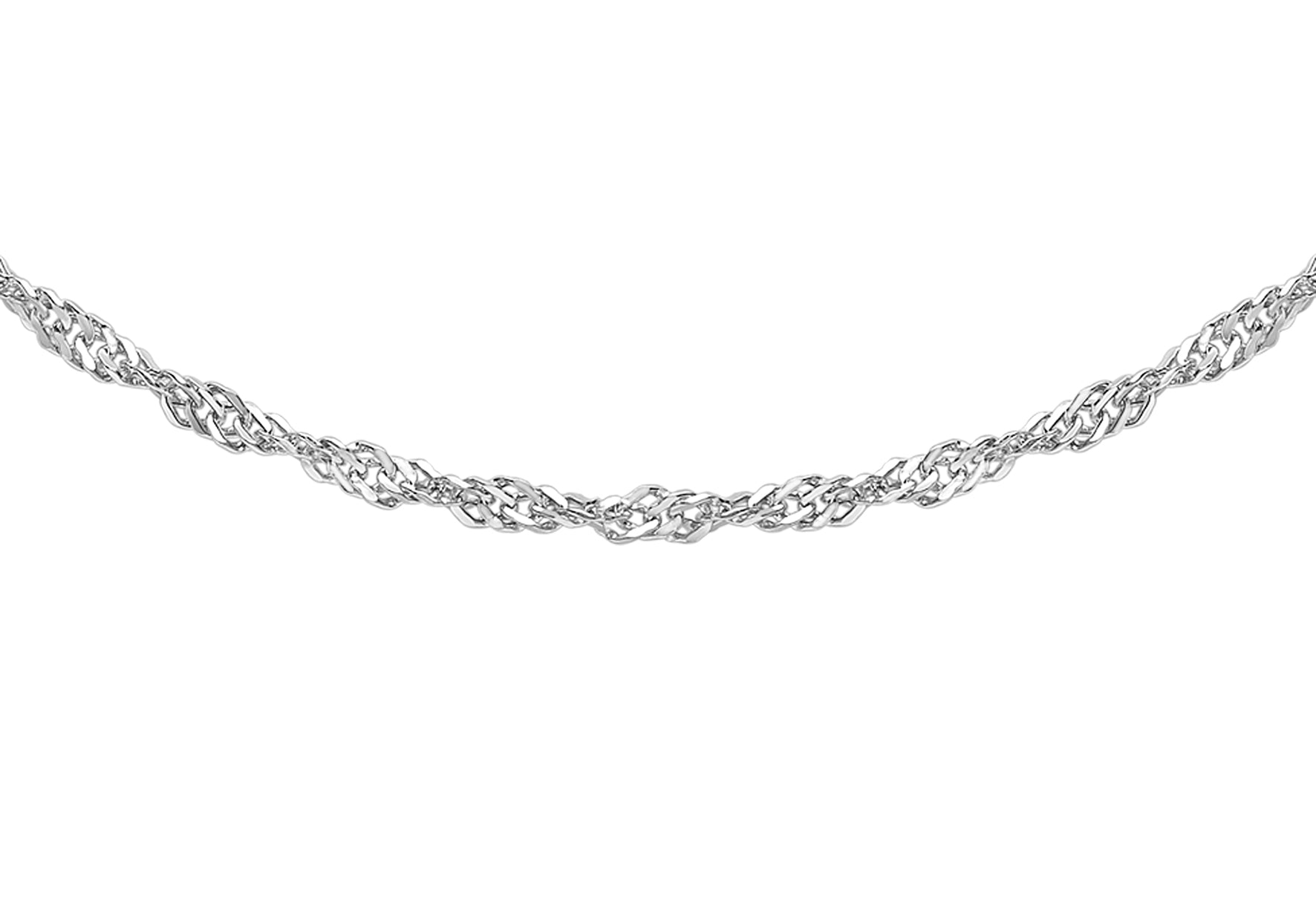 Platinum 30 Twist Curb Chain