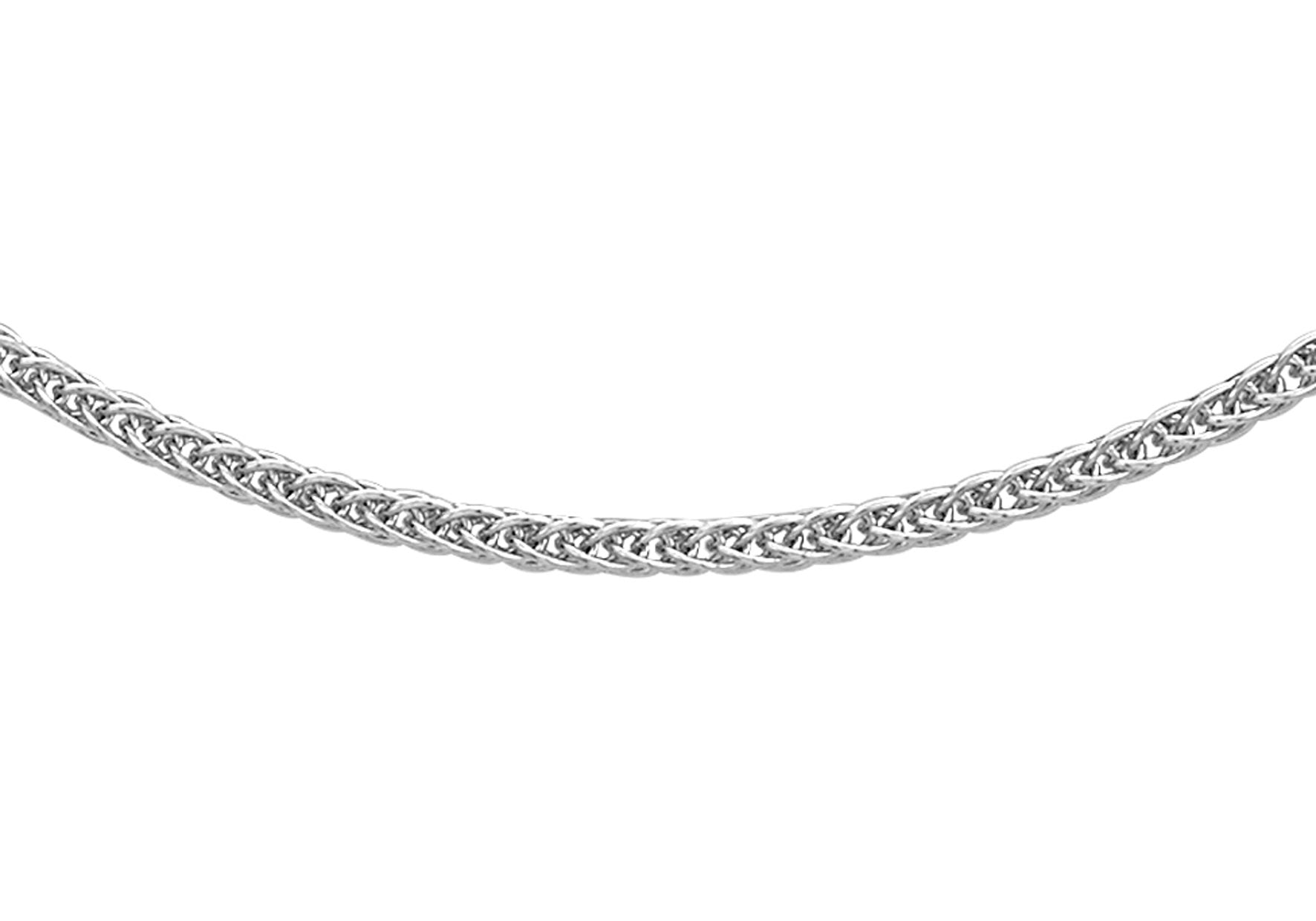 Platinum 20 Slim Spiga Chain