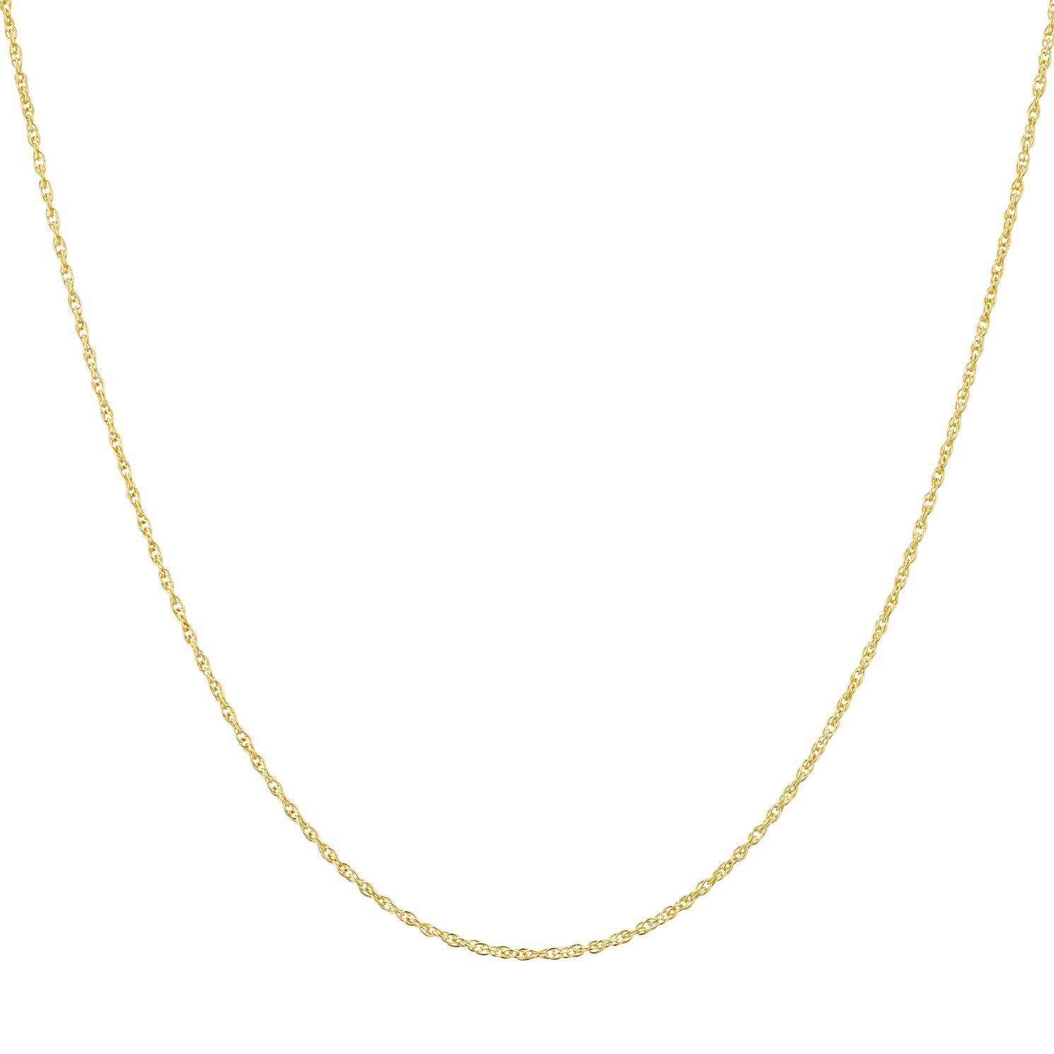 9ct Yellow Gold Slim Prince of Wales Chain