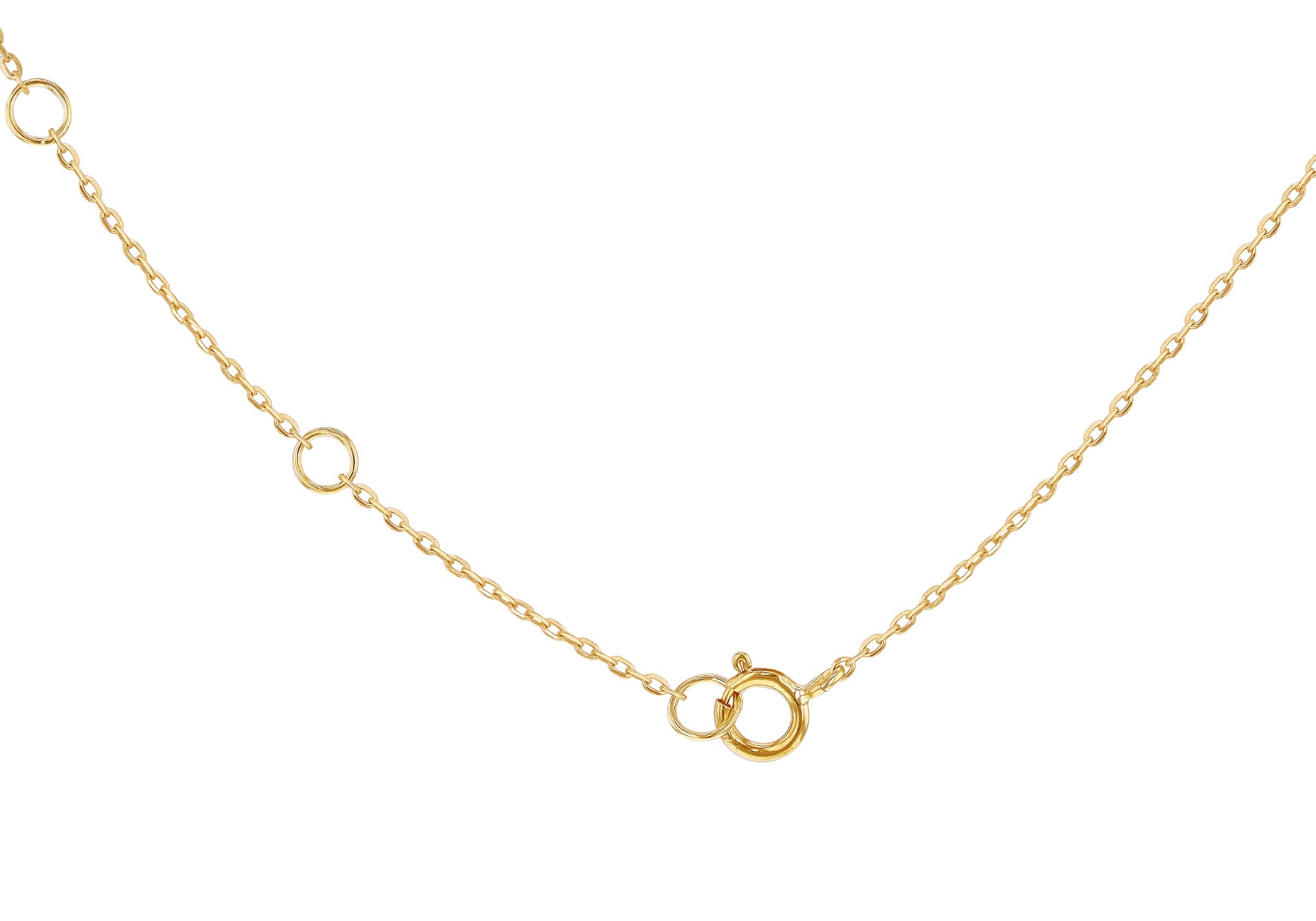 18ct Gold 0.10ct Diamond Infinity Necklace