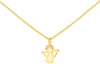 9ct Yellow Gold Baby Angel Necklace