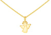 9ct Yellow Gold Baby Angel Necklace