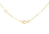 9ct Yellow Gold Open Heart Pendant Necklace