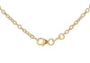 9ct Yellow Gold Open Links Station Necklace