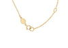 9ct Yellow Gold Lips Pendant Necklace