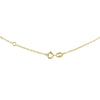 9ct Yellow Gold Interlocking Circle Station Necklace