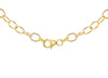9ct Yellow Gold Oval Belcher Chain Necklace
