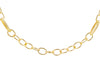 9ct Yellow Gold Oval Belcher Chain Necklace