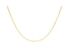 18ct Yellow Gold Paper Chain Necklace