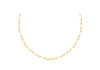 9ct Yellow Gold Paper Chain Necklace