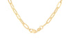 9ct Yellow Gold Paper Chain Necklace