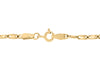9ct Yellow Gold Flat Oval Link Chain