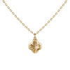 9ct Yellow Gold Mini Radiant Petal Necklace