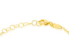9ct Yellow Gold Moon Heart Star Charm Baby Bracelet