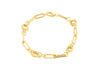 9ct Yellow Gold Knot Paperlinks Bracelet
