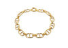 9ct Yellow Gold Rambo Links Bracelet
