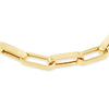 9ct Yellow Gold Diamond Cut Polished Paper Links Bracelet
