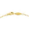 9ct Yellow Gold Honeycomb Bar Station Bracelet
