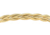 9ct Yellow Gold Double Twist Wheat Bangle