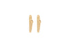 9ct Yellow Gold Small Sleeper Hoop Earrings