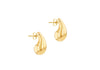 9ct Yellow Gold Bijou Teardrop Stud Earrings