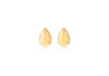 9ct Yellow Gold Mini Teardrop Stud Earrings