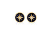 9ct Yellow Gold 0.015ct Diamond North Star Stud Earrings