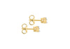 9ct Yellow Gold 0.15ct Solitaire Diamond Stud Earrings