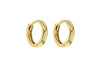 18ct Yellow Gold Huggy Hoop Creole Earrings