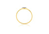 9ct Yellow Gold 0.05ct & 0.19ct Diamond Halo Ring