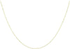 9ct Yellow Gold 20 Soldered Slim Trace Chain
