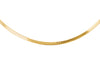 18ct Yellow Gold Herringbone Chain Necklace