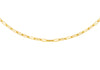 18ct Yellow Gold Paper Chain Necklace