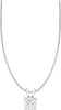 9ct White Gold 0.50ct Round Diamond Solitaire Pendant