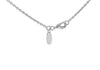 Sterling Silver Braided Arrow Head Necklace