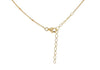 Yellow Gold Plated Sterling Silver Roman Coin Reversable Necklace