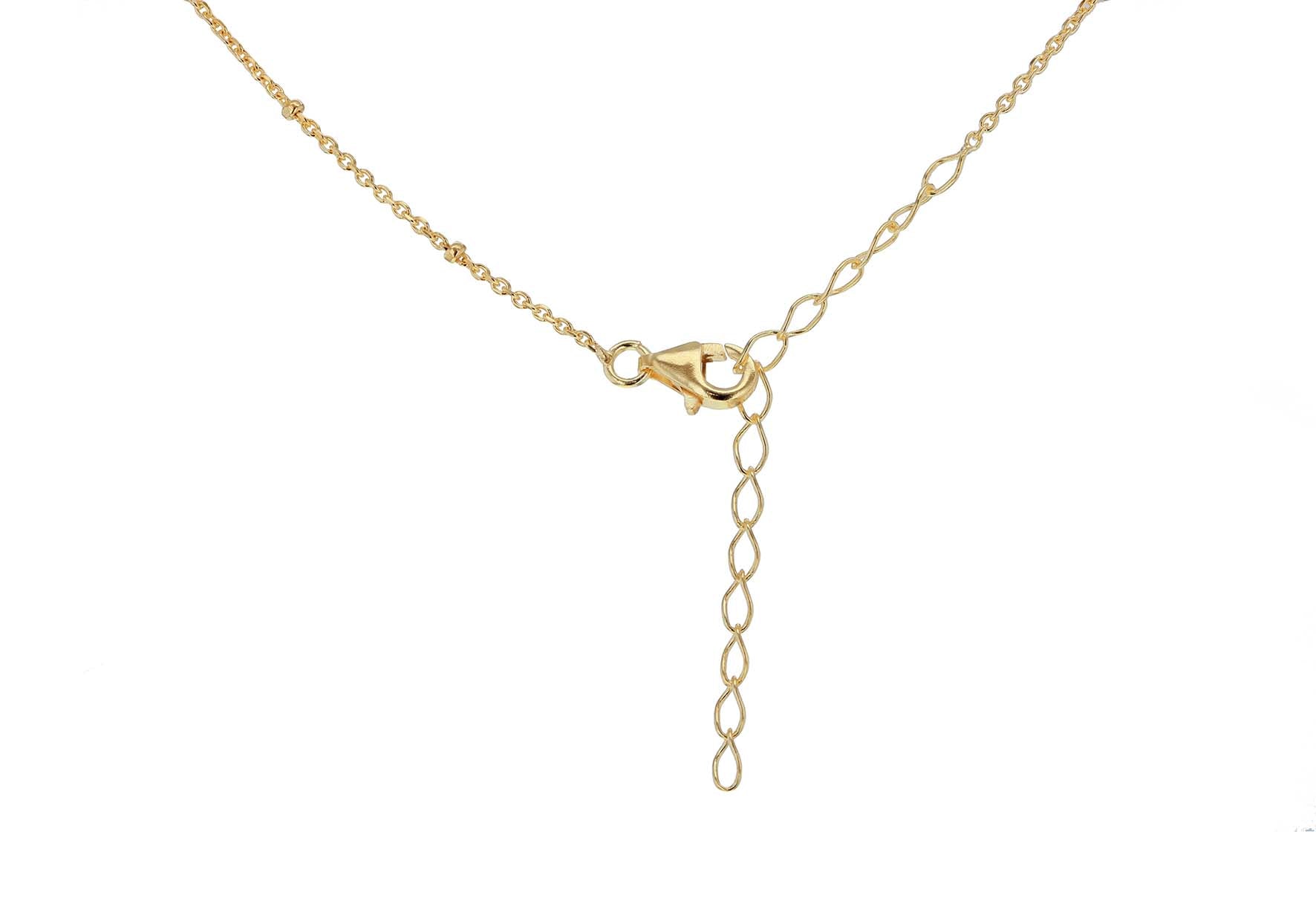 Gold Plated Sterling Silver Roman Coin Reversible Pendant Necklace