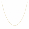 9ct Yellow Gold 30 Open Slim Curb Chain