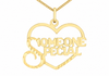 Медальон със сърце „Someone Special“ от 9ct жълто злато