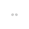 9ct White Gold 0.10ct Diamond Round Stud Earrings