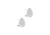 18ct White Gold 1.17ct Diamond Teardrop Earrings