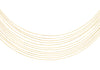 9ct Yellow Gold Cord Strand Necklace